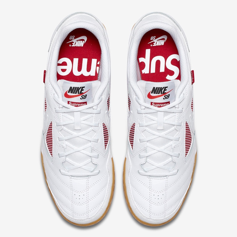 •SUPREME NIKE GATO•RED & WHITE•SIZE 10•NEW•